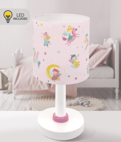 Dalber 42491N - Lampada LED per bambini FAIRY DREAMS 1xG4/4W/230V rosa