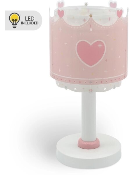Dalber 61101N - Lampada LED per bambini LITTLE QUEEN 1xG4/4W/230V rosa