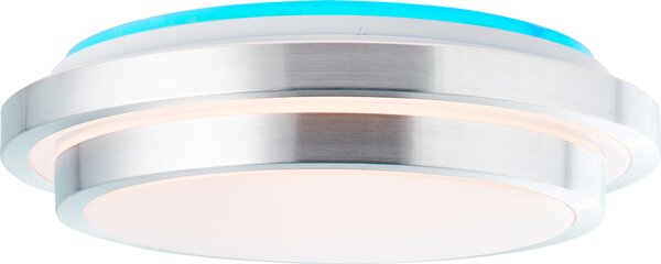 Lampada da soffitto LED VILMA Ø 41 cm | plafoniera funzionale dimmerabile in continuo con telecomando | colore della luce regolabile | 24W 2500 lumen 3000 - 6500 Kelvin | metallo/plastica