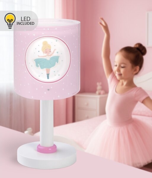 Dalber 60911 - Lampada LED per bambini PRINCESS DANCE 1xG4/4W/230V rosa