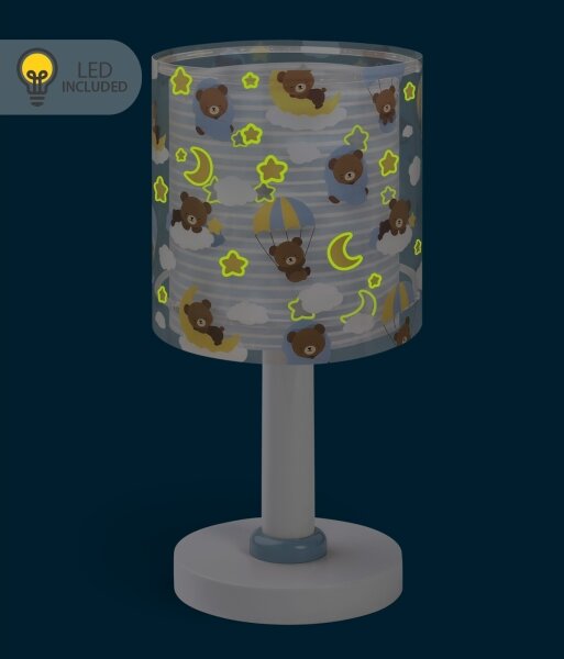 Dalber 41571T - Lampada LED per bambini BABY TEDDY 1xG4/4W/230V blu
