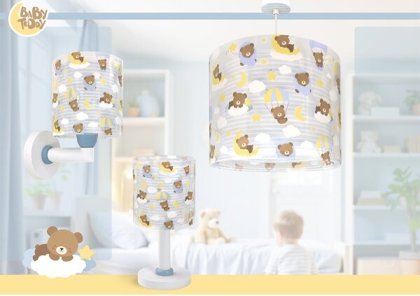 Dalber 41571T - Lampada LED per bambini BABY TEDDY 1xG4/4W/230V blu