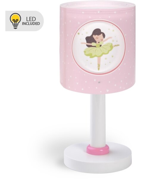 Dalber 60911 - Lampada LED per bambini PRINCESS DANCE 1xG4/4W/230V rosa