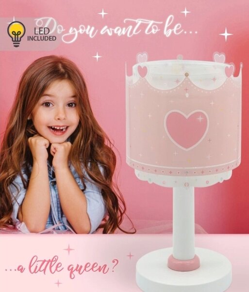 Dalber 61101N - Lampada LED per bambini LITTLE QUEEN 1xG4/4W/230V rosa