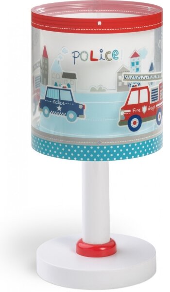 Dalber 60611N - Lampada da comodino LED per bambini POLICE 1xG4/4W/230V multicolore