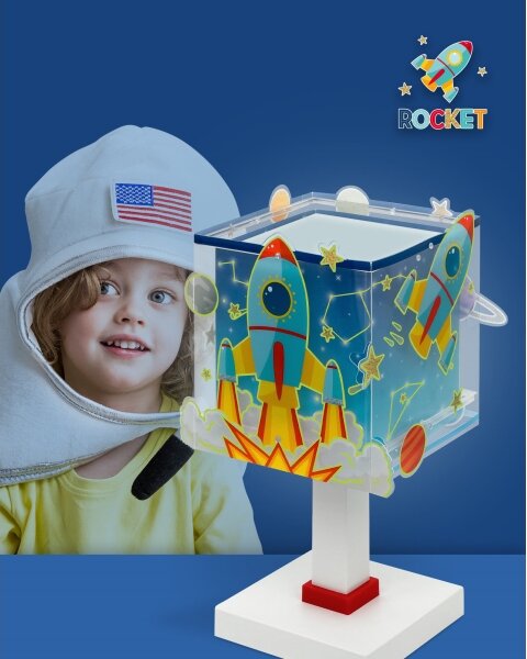Dalber 63351N - Lampada LED per bambini ROCKET 1xG4/4W/230V multicolore