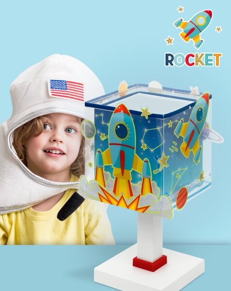 Dalber 63351N - Lampada LED per bambini ROCKET 1xG4/4W/230V multicolore