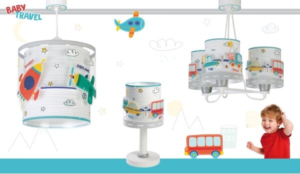 Dalber 61681N - Lampada LED per bambini BABY TRAVEL 1xG4/4W/230V multicolore