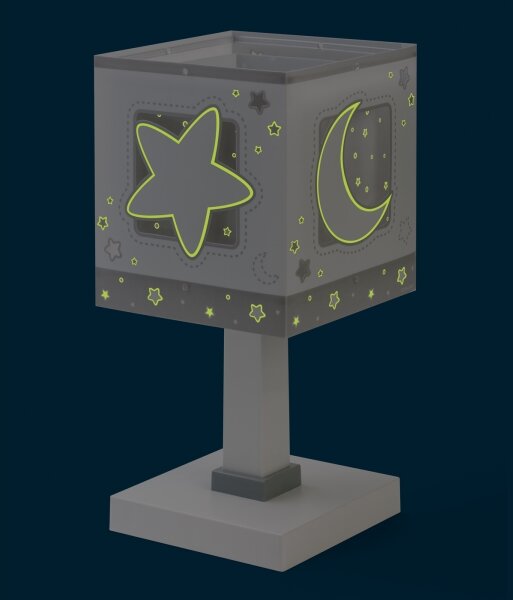 Dalber 63231NE - Lampada LED per bambini MOONLIGHT 1xG4/4W/230V grigia