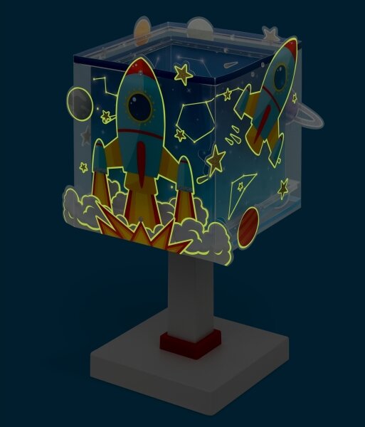 Dalber 63351N - Lampada LED per bambini ROCKET 1xG4/4W/230V multicolore