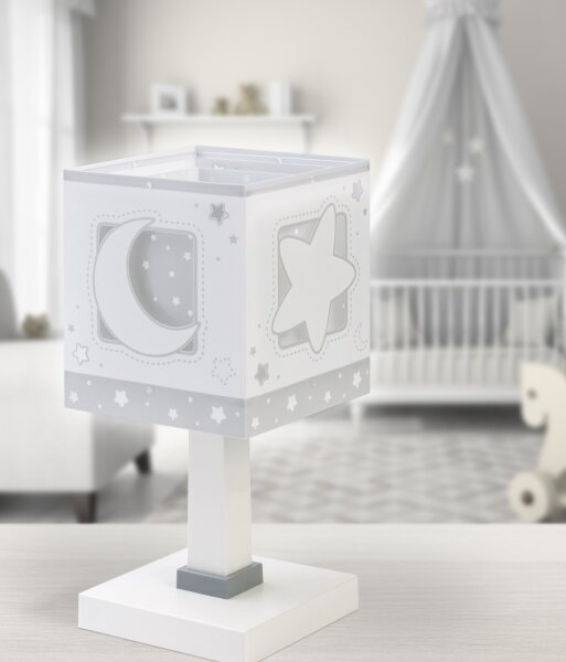 Dalber 63231NE - Lampada LED per bambini MOONLIGHT 1xG4/4W/230V grigia