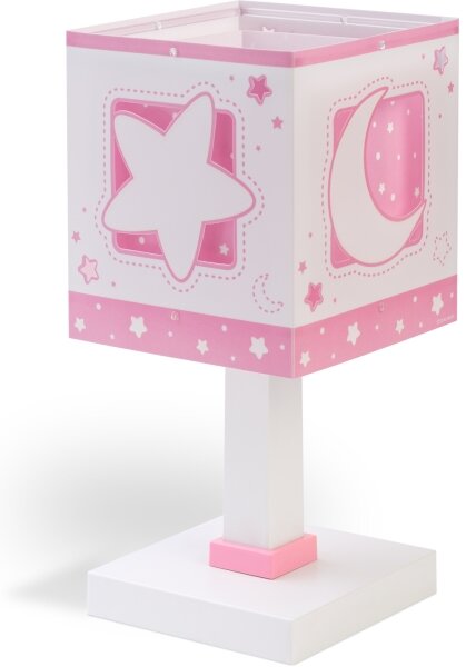 Dalber 63231NS - Lampada LED per bambini MOONLIGHT 1xG4/4W/230V rosa