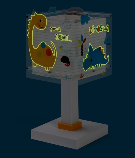 Dalber 73451N - Lampada LED da comodino per bambini DINOS 1xG4/4W/230V multicolore