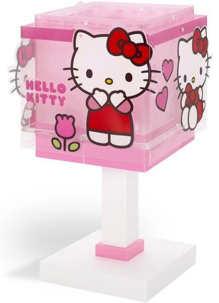 Dalber 73261 - Lampada LED per bambini HELLO KITTY 1xG4/4W/230V rosa