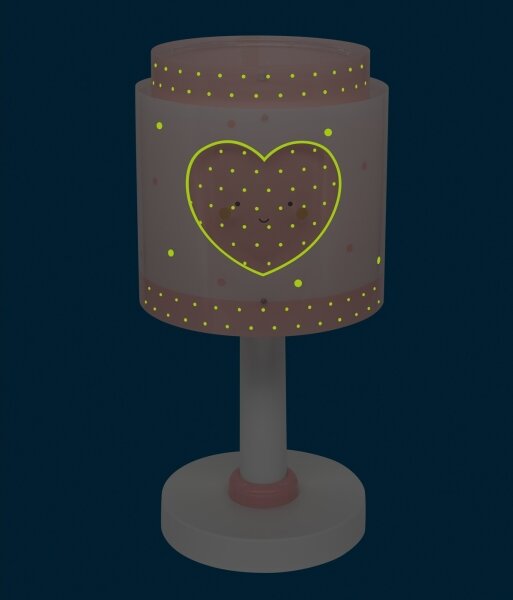 Dalber 76011NS - Lampada da comodino LED per bambini BABY DREAMS 1xG4/4W/230V rosa