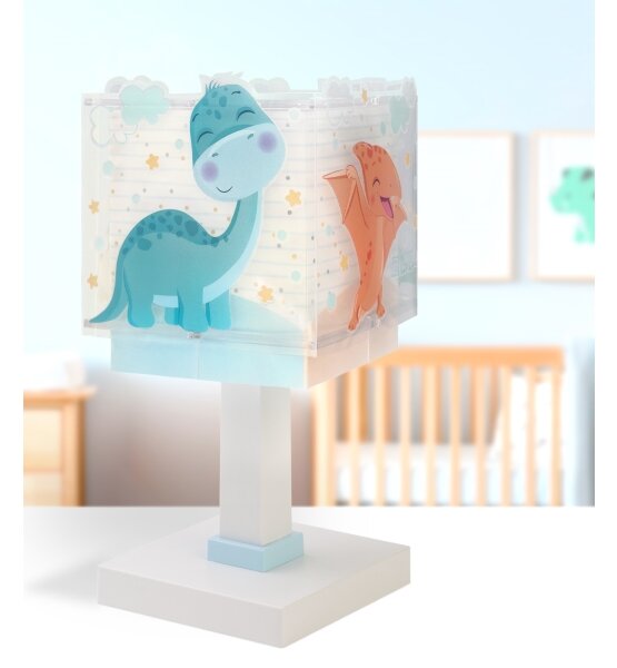Dalber 63451 - Lampada da comodino LED per bambini BABY DINOS 1xG4/4W/230V multicolore