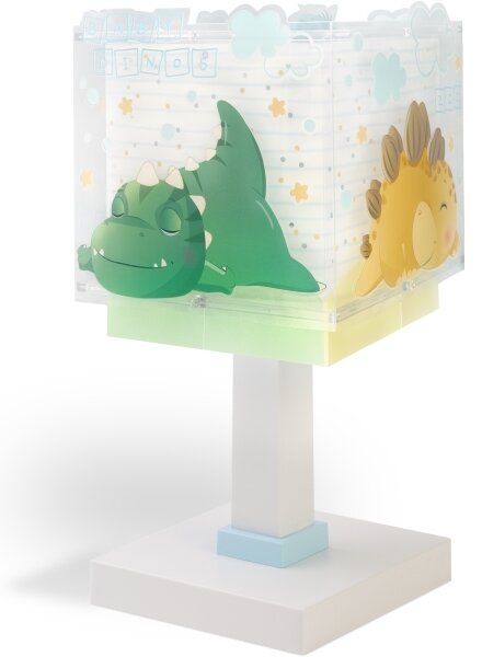 Dalber 63451 - Lampada da comodino LED per bambini BABY DINOS 1xG4/4W/230V multicolore