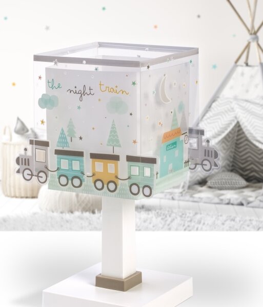 Dalber 63531N - Lampada da comodino LED per bambini TRAIN 1xG4/4W/230V, multicolore