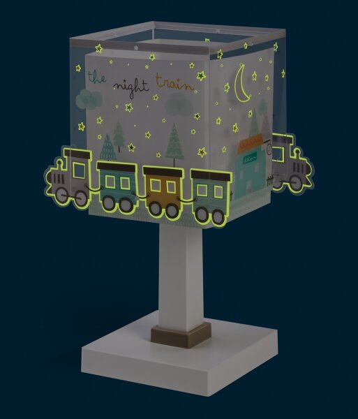 Dalber 63531N - Lampada da comodino LED per bambini TRAIN 1xG4/4W/230V, multicolore
