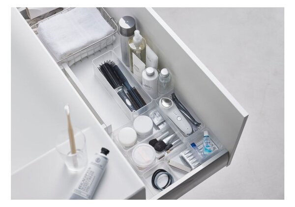 Organizer per cassetti in plastica in set da 2 Tower - YAMAZAKI