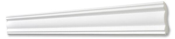 Profilo decorativo Decosa ST45, bianco, 45 x 45 mm, lunghezza: 2 m - 05 pezzi