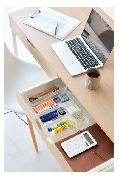Organizer per cassetti in plastica in set da 2 Tower - YAMAZAKI