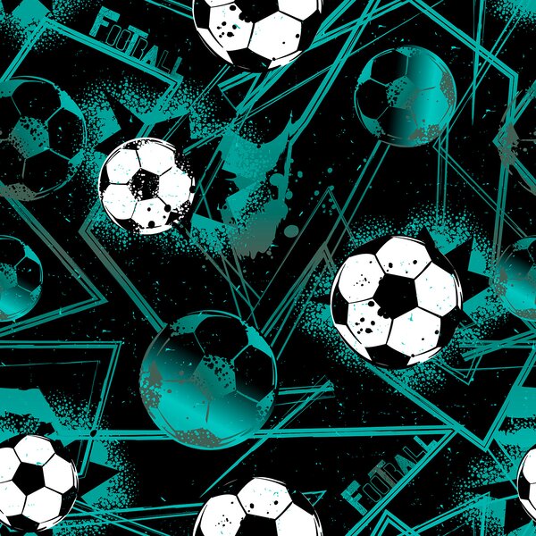 Carta da parati Schema di palloni da calcio, Carta da parati popolare, Carta da parati popolare, u73013 - Tapeko.it