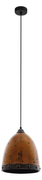 Eglo 79441 - Lampadario a sospensione con cavo REDHILL 1xE27/60W/230V marrone