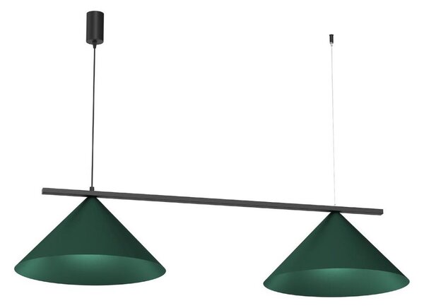 Lampadario a sospensione CAPITAL 2xGX53/15W/230V verde