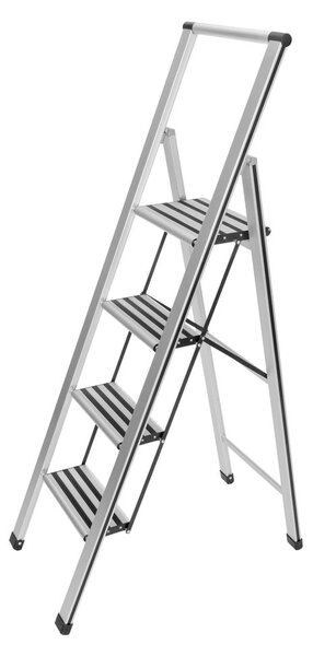 Scala a gradini pieghevole, altezza 153 cm - Wenko