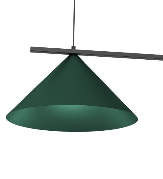 Lampadario a sospensione CAPITAL 2xGX53/15W/230V verde