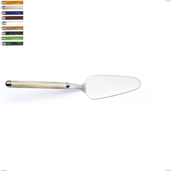 Pala torta Linea Perlato, Acciaio inox 18/10 (AISI304) lunghezza 248 mm manico in ABS doppia ghiera lavabili in lavastoviglie