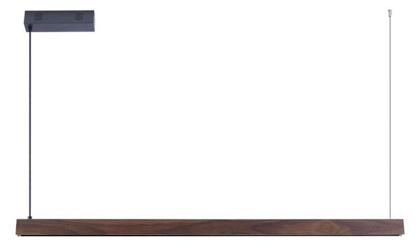 Immax NEO 07300L-LED Lampada a sospensione dimmerabile su cavo MADEIRA 26 W/230 V Wi-Fi Tuya 122 cm noce