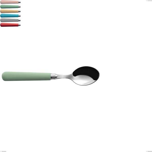 Cucchiaino frutta macarons, Acciaio inox 18.10 manici in acrilico inox lucido