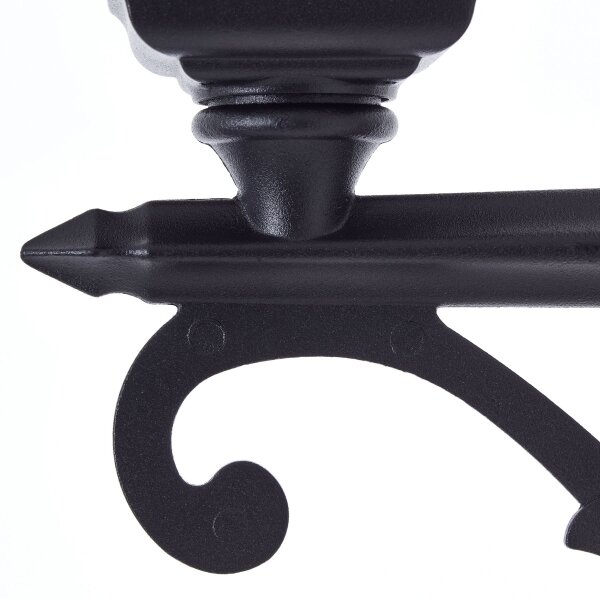 Brilliant - Lampada da esterno NISSIE 3xE27/60W/230V IP44 Nero