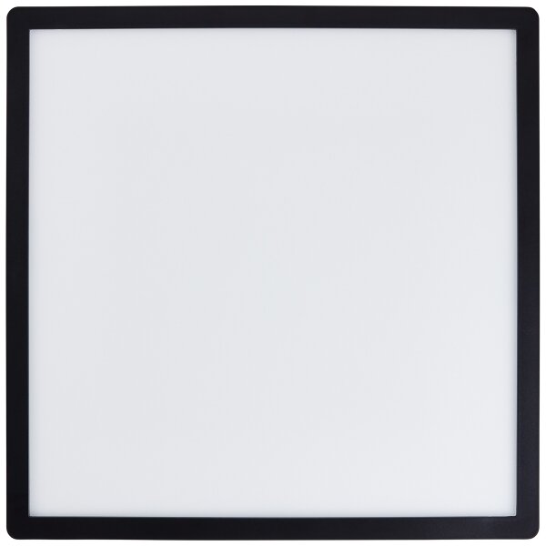 Brilliant - Plafoniera dimmerabile a LED SORELL LED/24W/230V nero + telecomando