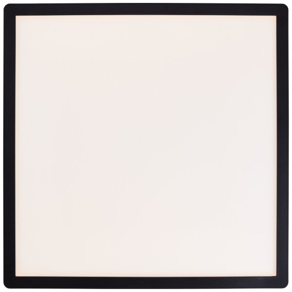 Brilliant - Plafoniera dimmerabile a LED SORELL LED/24W/230V nero + telecomando