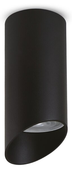 Faretto a plafone in alluminio nero 7W