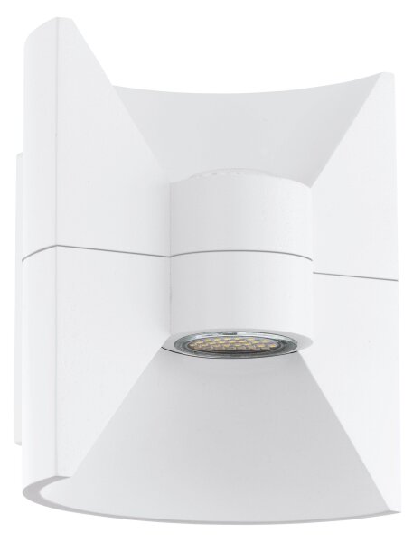 Eglo 93367 - Applique LED da esterno REDONDO Bianco 2xLED-SMD/2,5W/230V IP44