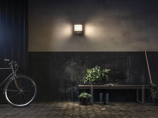 Philips 17274/93/16-LED Lampada da esterno a LED con sensore RACCOON LED/3W/230V IP44