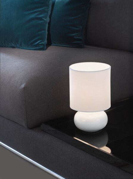 Eglo 93046 - Lampada da tavolo TRONDIO 1xE14/40W/230V