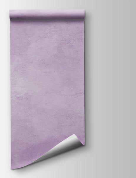 Carta da parati Sfondo viola con macchie bianche, Carta da parati Fiori di Lavanda, Carta da parati popolare, u97241 - Tapeko.it