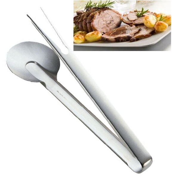 Pinza per Arrosto in acciaio 18/10 Touch Me 235 mm peso Gr. 106