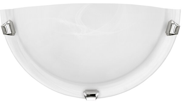 Eglo 7188 - Lampada da parete SALOME 1xE27/60W/230V in vetro alabastrino