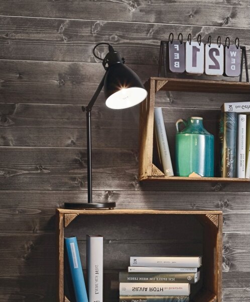 Eglo 49469 - Lampada da tavolo PRIDDY 1xE27/40W/230V