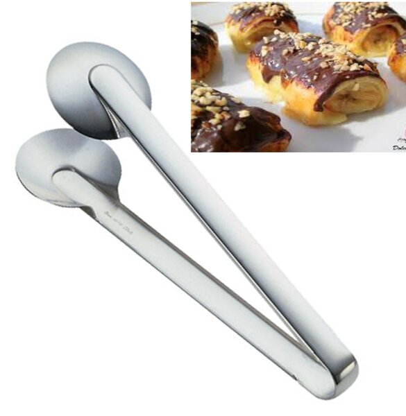 Pinza per dolci in acciaio 18/10 Touch Me 190 mm peso Gr. 97