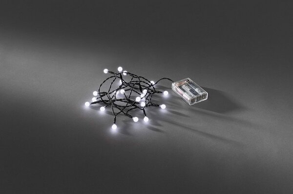 LED globo catena luminosa 20pcs batteria 3xAA timer interno bianco freddo 1491-207
