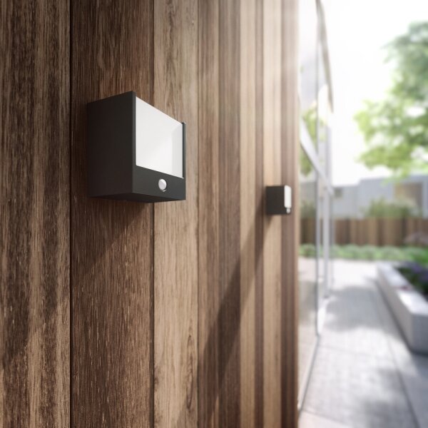 Philips 17317/30/16-LED Lampada da esterno con sensore MYGARDEN MACAW LED/3,5W IP44