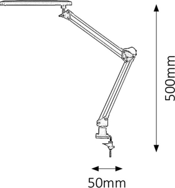Rabalux 4419 - LED Lampada da tavolo RAUL LED/5,6W/230V