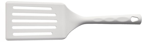 Pala Lasagne in Nylon CON ASOLE LUNGHEZZA 29 cm resistente fino a 210 gradi con foro per appendere colore grigio perla adatta alle superfici antiaderenti